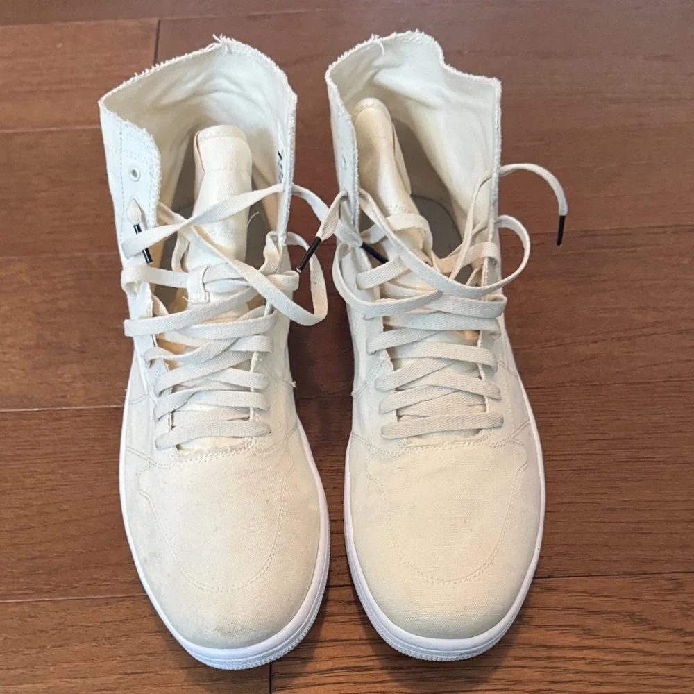 Jordan Men's High-Top Sneakers in Off-White/Cream